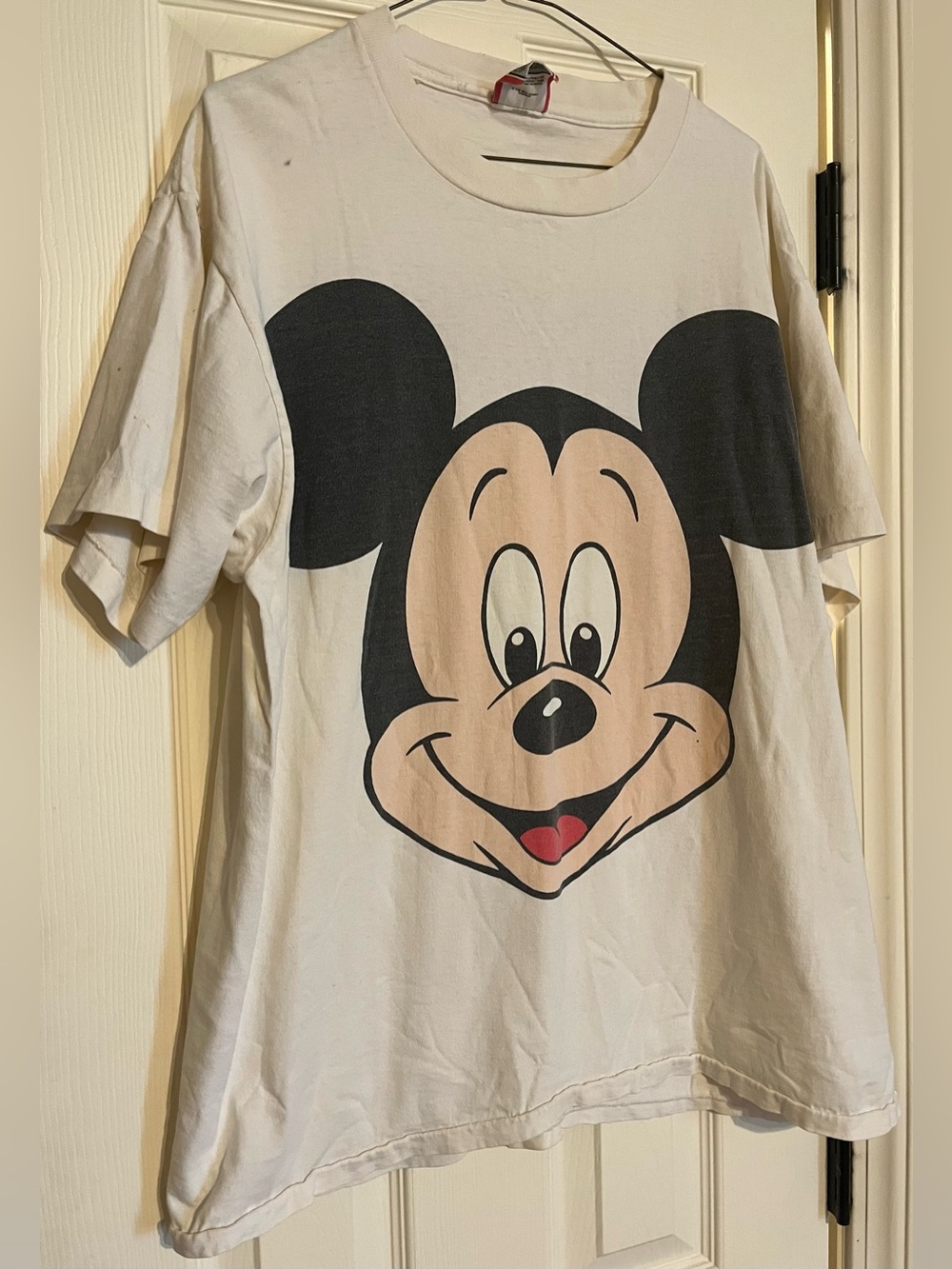 Disney Designs Vintage 90s Big Face Mickey Mouse T-Shirt